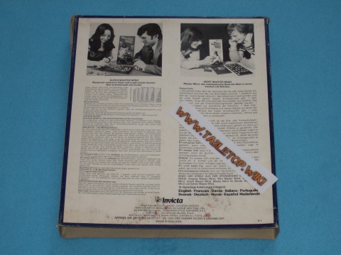 Rückseite des Spiels