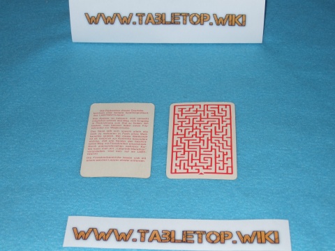 Rückseite Deckelbild und Karten