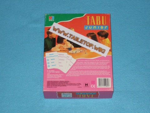 Rückseite des Spiels