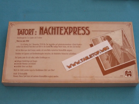 Rückseite des Spiels