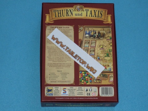 Rückseite des Spiels