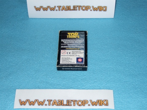 Kückseite des Spiels