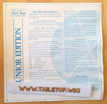 Anleitung des Spiels