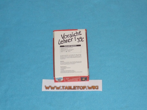 Rückseite des Spiels