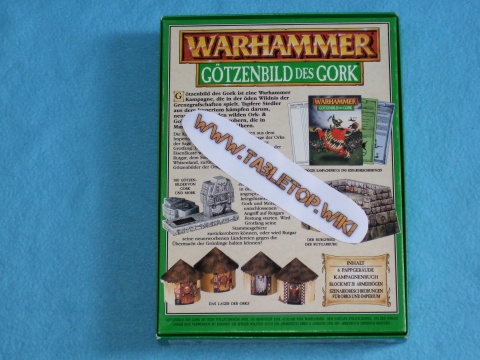 Rückseite der Schachtel