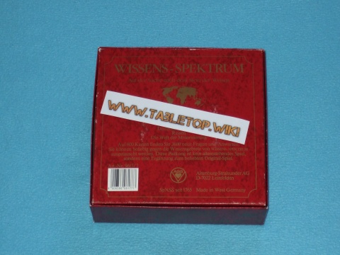 Rückseite des Spiels