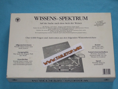 Rückseite des Spiels