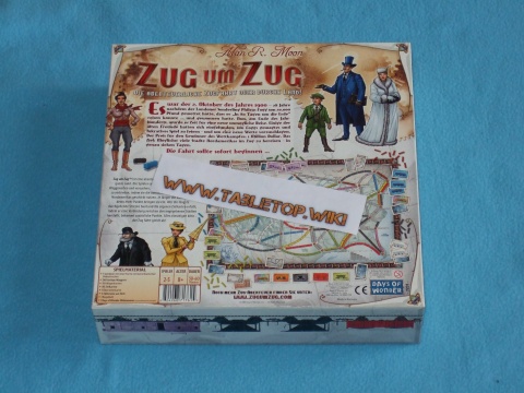 Rückseite des Spiels