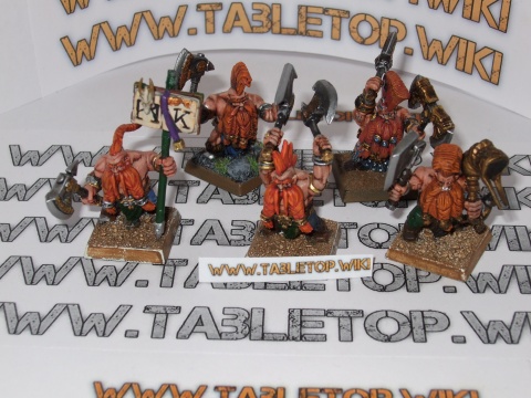 Fünf Trollslayer der Zwerge